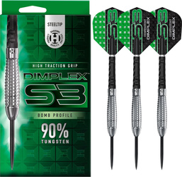 Rzutki Harrows Dimplex S3 Bomb 90% steeltip 3szt.