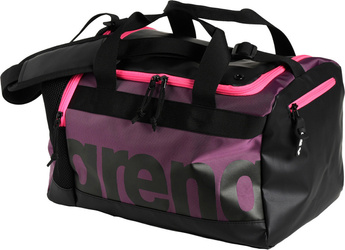 Torba turystyczna treningowa Arena Spiky Iii Duffle plum-neon-pink 40 litrów