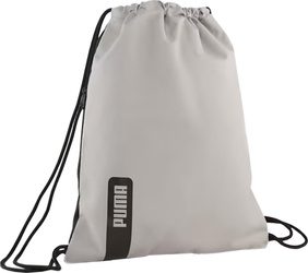 Plecak torba worek na buty sportowy szkolny Puma Deck Gym Sack II szaro-czarny 79513 04