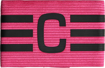 Opaska kapitana adidas Tiro League Captain's różowa JN6280