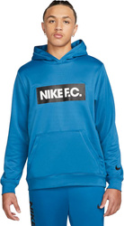 Bluza męska Nike NK DF FC Libero Hoodie niebieska DC9075 407