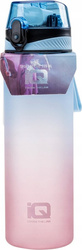 Bidon butelka na wode ze słomką z uchwytem IQ Vie 720ml niebieski