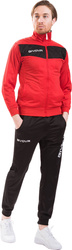 Dres Givova Tuta Visa Triacetato czerwono-czarny TR018 1210