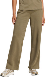 Spodnie damskie adidas Essentials Small Logo Feel Cozy oliwkowe JI6054