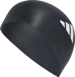 Czepek pływacki adidas 3-Stripes czarny IA8306