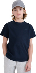 Koszulka dla chłopca 4F M2330 granatowa 4FJWMM00TTSHM2330 31S
