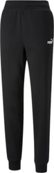 Spodnie damskie Pum ESS  Embroidery High-Waist Pants FL czarne 670007 01