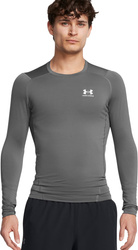 Koszulka męska Under Armour HG Armour Comp LS szara 1361524 025