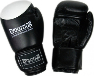 Rękawice bokserskie Evolution syntetyczne PRO RB-218,2110,2112,2114 czarne