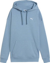 Bluza damska Puma ESS Relaxes Hoodie niebieska 684976 34