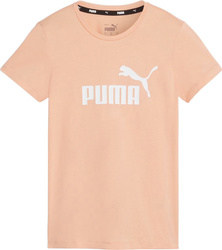 Koszulka damska Puma ESS Logo Tee brzoskwiniowa 586775 46