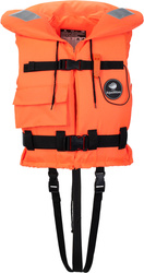 Kamizelka ratunkowa asekuracyjna 100n fluo pomarańczowa rozmiar L