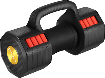 HL05 3w1 HANTLA REGULOWANA Z FUNKCJĄ PODPÓRKI DO POMPEK I KETTLEBELLA HMS