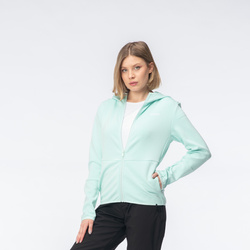 Damska bluza z kapturem rozpinana miejska treningowa Lady Danio rozmiar L