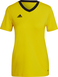 Koszulka damska adidas Entrada 22 Jersey żółta HI2125