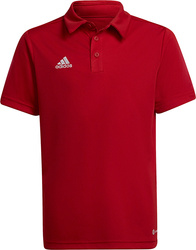 Koszulka dla dzieci adidas Entrada 22 Polo czerwona H57495