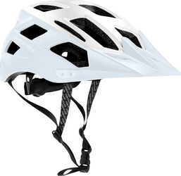 Kask rowerowy z oświetleniem Spokey Pointer biały L 941261