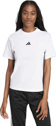 Koszulka damska adidas Essentials 3-Stripes biała JD0844