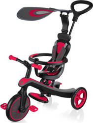 Rowerek Smj Globber New Red Explorer Trike 4in1 czarno-czerwony 632-102-2