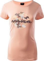 Damska Koszulka Z Krótkim Rękawem Lady Kobala  sleet/black rozmiar M