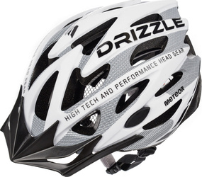 Kask rowerowy Meteor MV29 Drizzle M 55-58 cm biało-szary 24708