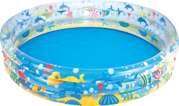 Dmuchany basen dla dzieci 2wzory Bestway wymiary 183x33cm pojemność 506 l