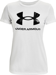 Koszulka damska Under Armour Live Sportstyle Graphic biała SSC 1356305 102
