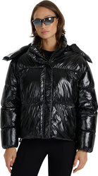 Kurtka damska puchowa 4F F0716 głęboka czerń 4FWAW25TDJAF0716 20S