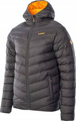 Męska kurtka puchowa z kapturem pikowana Salrin Hi-Tec rozmiar XXL