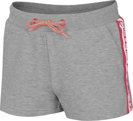 Spodenki dla dziewczynki 4F szare HJL21 JSKDD002A 27M