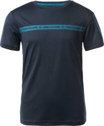 Dziecięca koszulka treningowa z krótkim rękawem dla chłopca IQ Colo JRB granatowa rozmiar 146