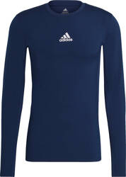 Koszulka męska adidas Compression Long Sleeve Tee granatowa GU7338