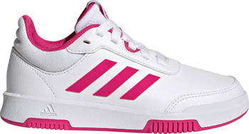 Buty dziecięce adidas Tensaur Sport Training Lace biało-różowe GW6438