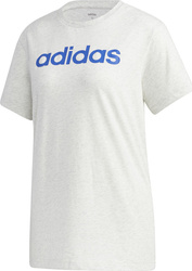 Koszulka damska adidas Essentials Linear Loose Tee szara GD2912