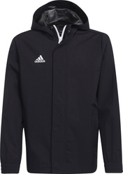 Kurtka dla dzieci adidas Entrada 22 All-Weather czarna IK4014