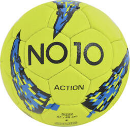 Piłka ręczna NO10 Action Mini roz 0 żółto-niebiesko-czarna