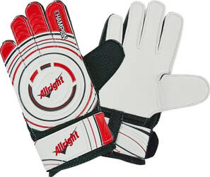 Rękawice bramkarskie Champion Allright czerwone rozmiar 3