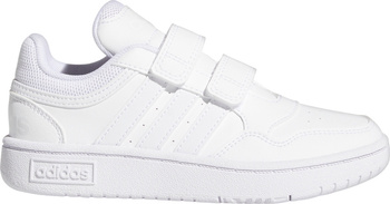 Buty dla dzieci adidas Hoops 3.0 białe GW0436