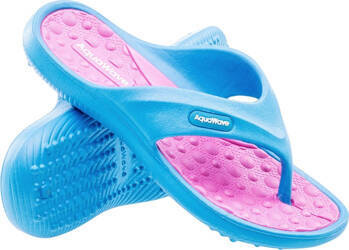 Dziecięce japonki plażowe basenowe Aquawave Ilama Jr rozmiar 28