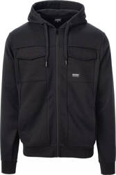 Męska bluza rozpinana z kapturem Hi-tec Barin czarna rozmiar XXL