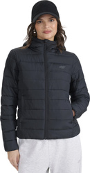 Kurtka damska puchowa 4F F580 czarna 4FWAW25TDJAF580 20S