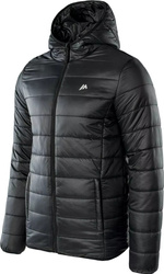 Męska kurtka zimowa pikowana z kapturem Martes Maron rozmiar M