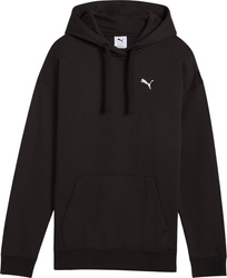 Bluza damska z kapturem kangurka Puma ESS Comfort Hoodie FL czarna 682384 01