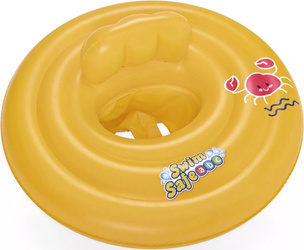 Koło dmuchane siedzisko do nauki pływania dla niemowląt Bestway Swim Safe