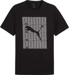 Koszulka męska Puma Graphics Wording Tee czarna 684825 01