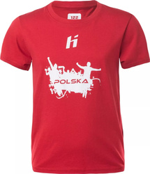Dziecięca t-shirt koszulka bawełniana Huari Poland Fan Kids rozmiar 116