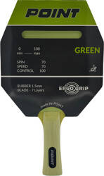 Rakietka do ping ponga Point zielona