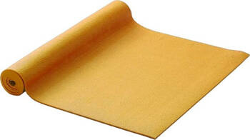 Mata do Yogi z pianki Allright 172x61x0,4 cm pomarańczowa