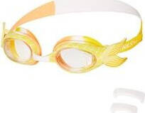 Okularki pływackie dziecięce Nils aqua nqg870saf żółty syrenka junior