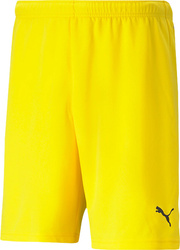 Spodenki męskie Puma teamRISE Short Cyber żółte 704942 07